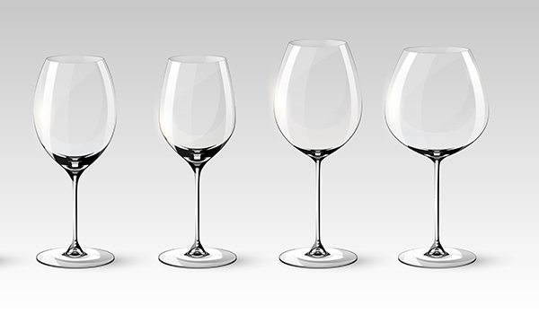Tipologie di bicchieri da vino